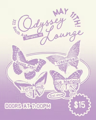 Odyssey Lounge Gig Flyer