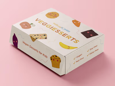 Veggiesserts Marketing Collateral