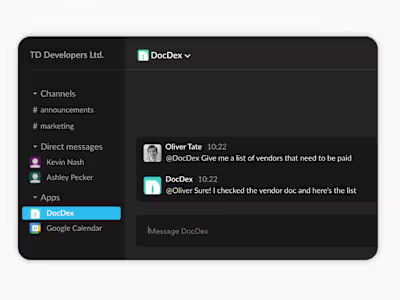 DocDex | ChatGPT Your Google Docs & Sheets, seamlessly!