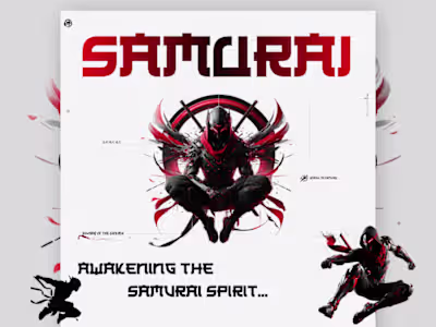 Immersive Samurai Game for Enthusiasts - UI Design 