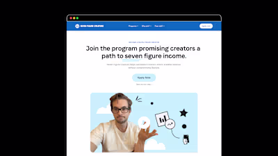 Seven Figure Creators — Web Design