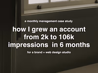 Growing a Brand + Web Design Studio's Pinterest from 2k to 106k 
