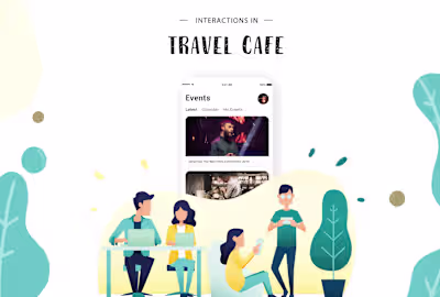 Interactions in Travel Cafe