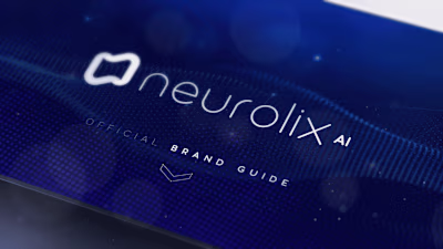 Brand Guide For AI Neurological Health Tech Startup