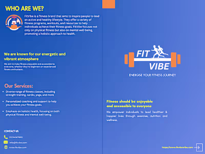 Brochure Design - Fitness Brand