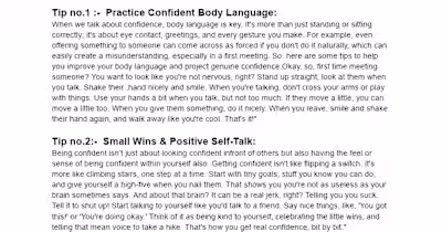 Building Unshakeable Confidence: A Guide