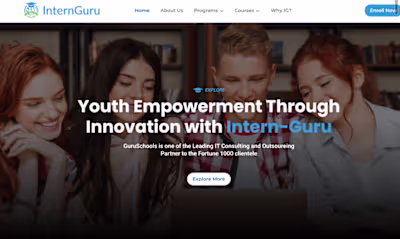 Kid Edu Online Products Platform Landing Page UI/UX Design  🌱🛍