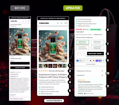 Ooh, the page looked like a wall of text. Customers had to s...
