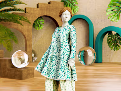 Digital Fashion Animation Project