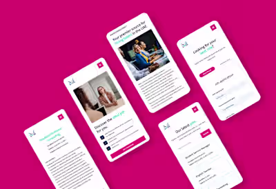  Client work: M4HR Consultancy website