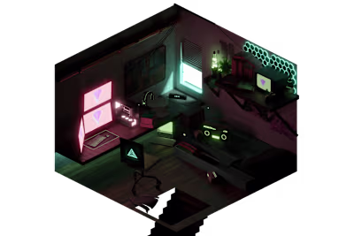 Isometric Room Design