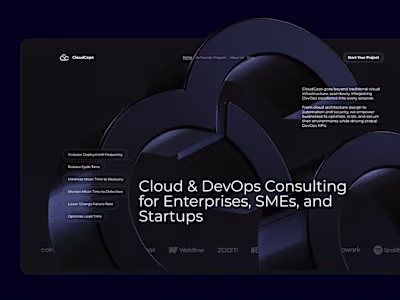 CloudCops – Cloud & DevOps Consulting Website