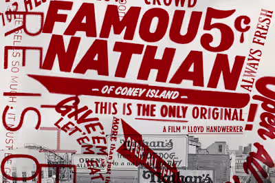 “Famous Nathan” Documentary Film Logo & Identity System