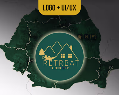 Retreat Concept - Logo + UI/UX