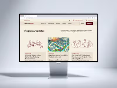 FuseGlobal | Brand Refresh and Website Redesign