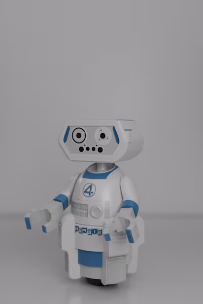 Custom Herbie LEGO-style 3D Model Design for 3D Printing