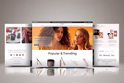 WordPress Makeup Website | Makeup Website design