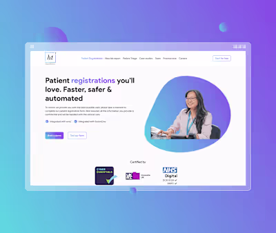 Healthtech-1 Landing Page Redesign :: Behance