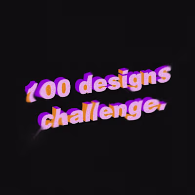 100 Designs Challenge