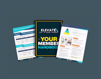 Health & Fitness Handbook Design! Completed for Elevate Fit ...