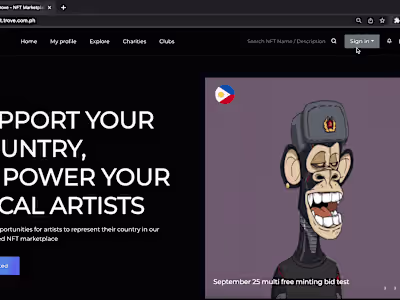 MERN Stack - NFT Marketplace