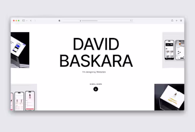 Vexel: Minimal Portfolio Template Development