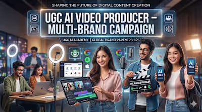 Produced AI-generated UGC ads focused