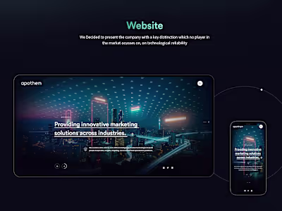 Web Design - Apothem
