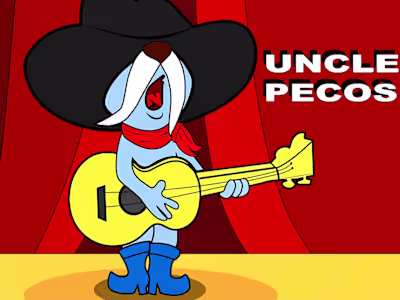 Uncle Pecos – Cowboy Mouse Musician