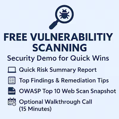 Free Vulnerability Scanning Demo - Instant Security Insight