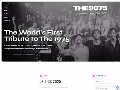 THE9075 Website
