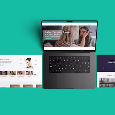 WIreframes, UX/UI Design and Figma to HTML & SCSS - Keep Beauty