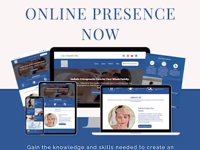 Webflow Landing Page Design for Startup