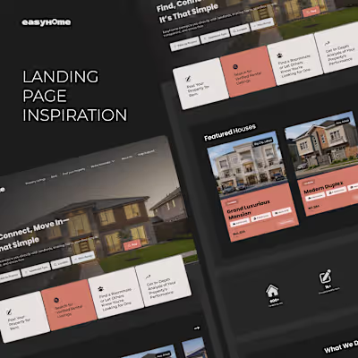 Landing page Inspiration