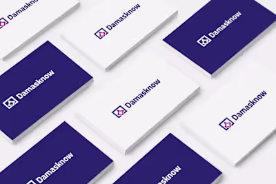 Brand Identity for Damasknow (Educational Organization)