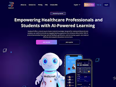 MedScroll offers educational services for medical students