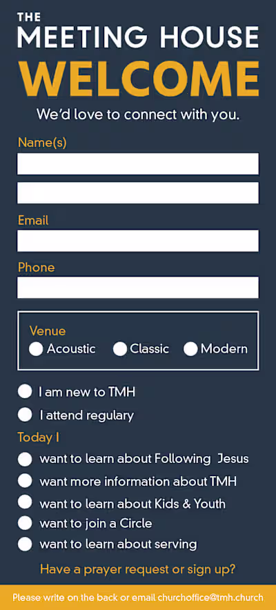 Print Design for Non-Profit Organization