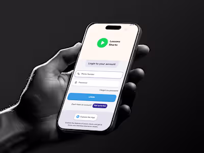 Designing Lessons Shorts: A Micro-Learning App