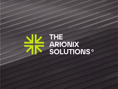 Arionix Solutions Branding | Brand Identity Design.