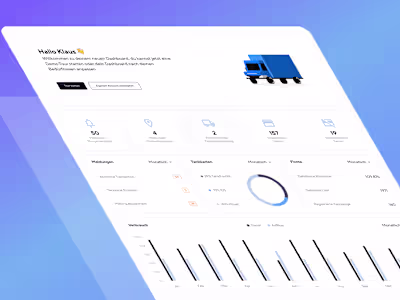 Crafting an Dashboard for iomoto's SaaS Solution