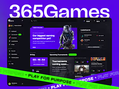 365Games: Gaming & Esports Platform