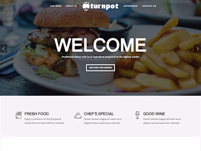 Website Design for Turnpot