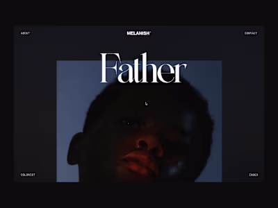 Melanish - Landing Page