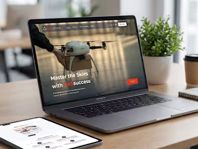 Aviation Training Website Development