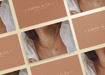 Catrine & Co. | Jewelry Brand | Brand Design