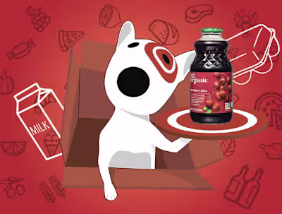 An illustration for a Target retail news story