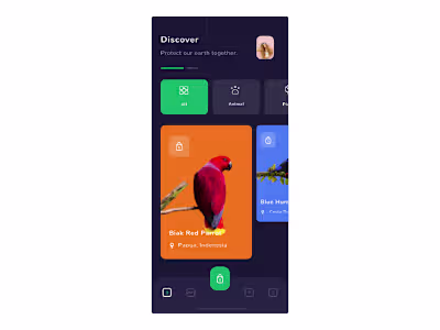 Birday Conservation App Interaction