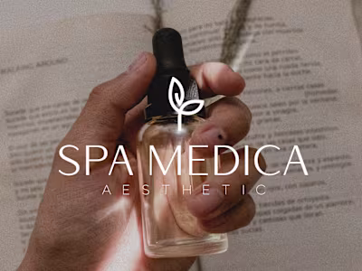 Spa Medica Aesthetic Logo Design