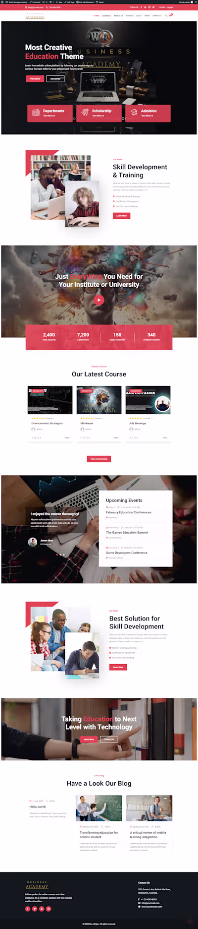 World Revenge Academy