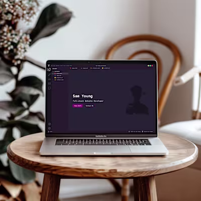 Developer Portfolio Concept